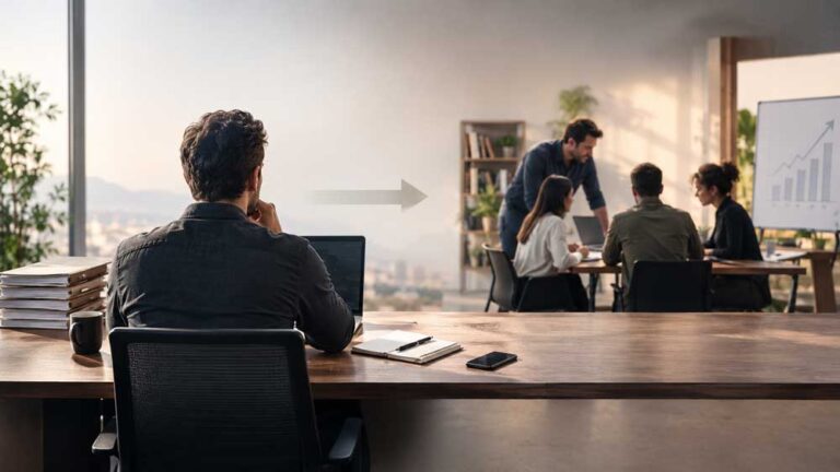 De emprendedor a empresario: 10 cambios para construir una empresa que pueda crecer sin depender de ti